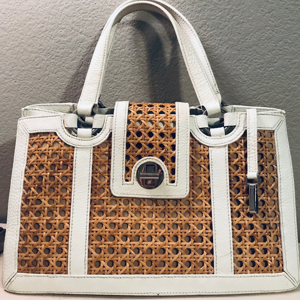 Classic Tiffany & Co. Italian Rattan Cane Handbag